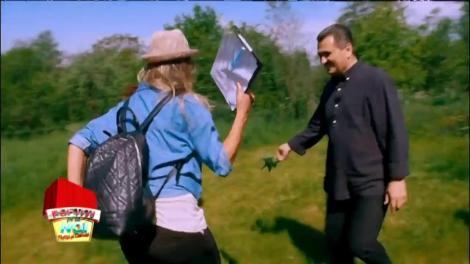 Distracție în natură, înainte de muncă! CRBL știe să cânte... la frunză!