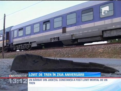 Un bărbat care încerca să traverseze calea ferată pe ATV, lovit mortal de tren