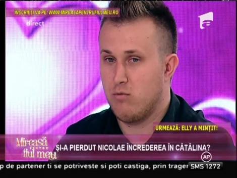 Cătălina şi Nicolae, ceartă aprinsă din cauza lui Neluţu! Ce s-a întâmplat între cei doi concurenţi