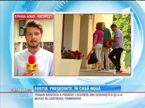 Traian Băsescu s-a mutat în casă nouă