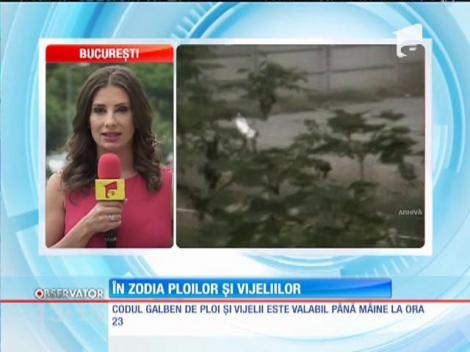 Meteorologii au emis cod galben pentru 27 de judeţe