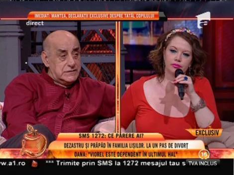 Oana Lis: ”Viorel se împrumută de la vecini și joacă”