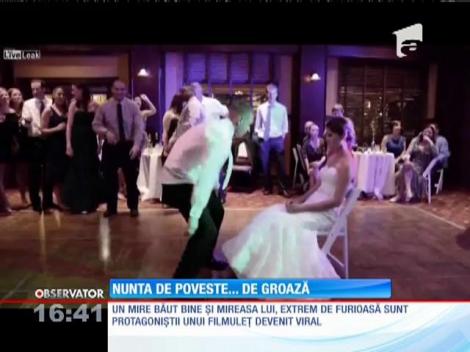 Iată cum arată coşmarul unei mirese!