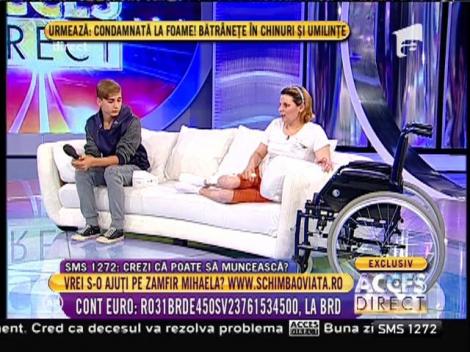 Mama umilită de stat, ajutată de telespectatorii emisiunii ”Acces Direct”