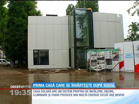 Prima casă care se rotește după soare