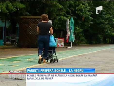 Bonele angajate la negru nu pot fi trase la răspundere