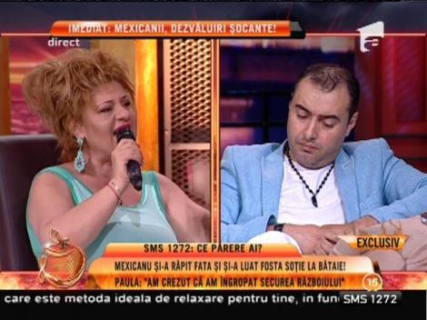 Paula Lincan: ”Îmi dau fostul soț în judecată. Mi-e frică să ies pe stradă”