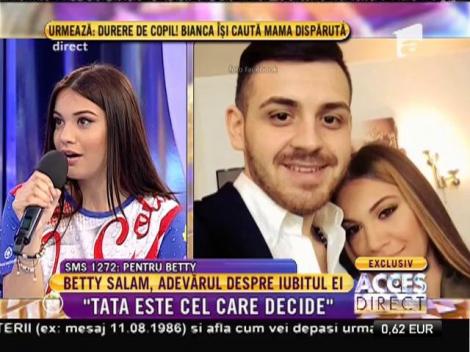 Betty Salam, adevărul despre iubitul ei: "Sunt fericită!"
