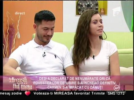 Încercările lui Dănuț de a o recuceri pe Carmen