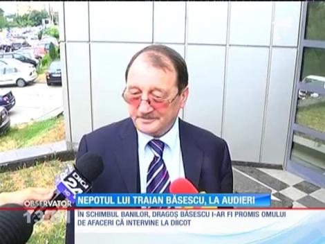 Fiul lui Mircea Băsescu, dus cu mandat la DNA