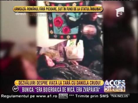 Bunica Danielei Crudu, dezvăluiri despre viața la țară cu nepoata ei!