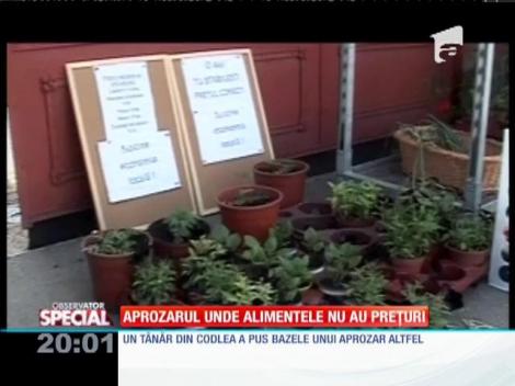 SPECIAL! Aprozarul unde alimentele nu au prețuri