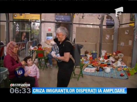 Criza imigranților ia amploare