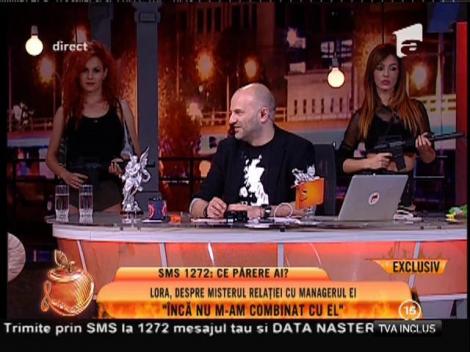 Lora, despre misterul relatiei cu managerul ei