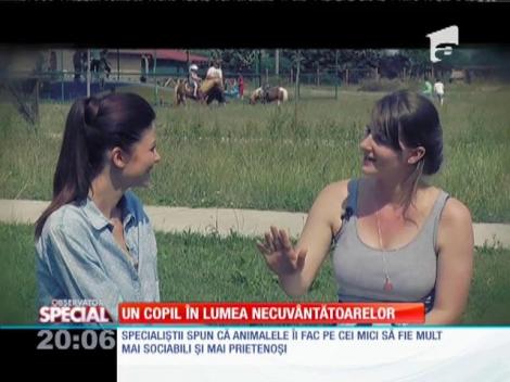 SPECIAL! Un copil în lumea necuvântătoarelor