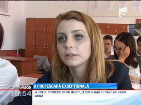 Cristina Popescu, o altă profesoară excepțională