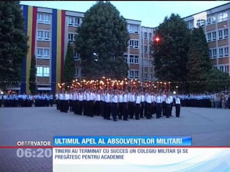 Ultimul apel al absolvenţilor militari