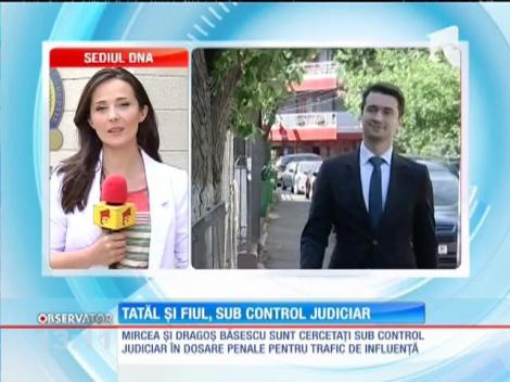 Mircea Băsescu și fiul său, sub control judiciar