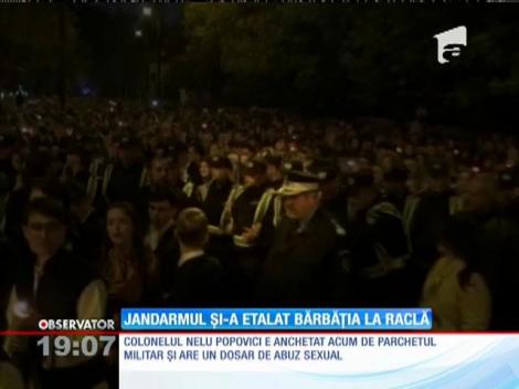 Adjunctul Brigăzii Mobile de Jandarmi Bacău ar fi încercat să abuzeze o poliţistă de frontieră, chiar la Racla Sfintei Parascheva