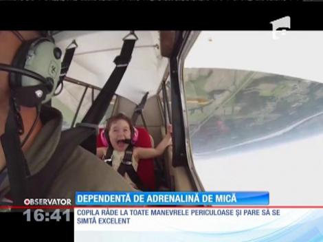 O fetiţă din Canada, dependentă de adrenalină de mică