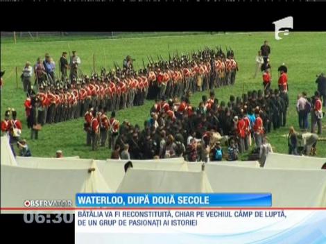 Bătălia de la Waterloo, comemorată în Belgia și în Anglia