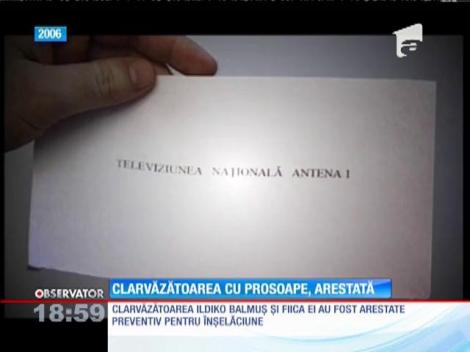 Celebra clarvăzătoare Ildiko Balmuş şi fiica ei au fost arestate pentru înşelăciune