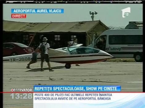 Cei mai buni piloţi din lume, spectacol pe cerul României