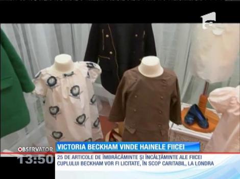 Fetiţa soţilor Beckham salvează vieţile altor copii