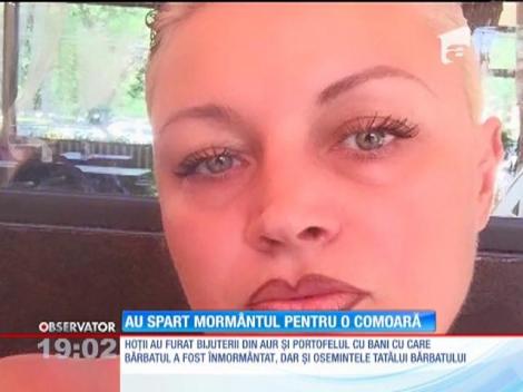 Mormântul tatălui unei cunoscute afaceriste din Bucureşti, profanat