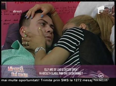Cristian i-a impus lui Elly: "Vreau să alegi între mine şi mama ta!"