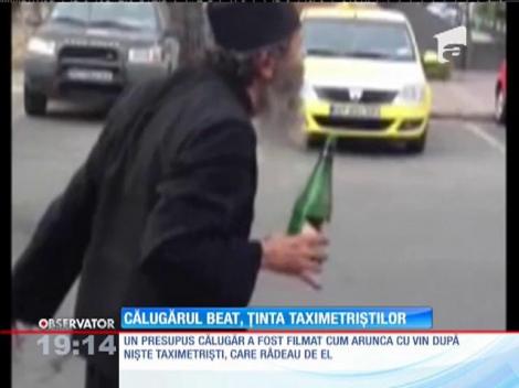 Un călugăr beat a făcut show în gara din Piatra Neamţ