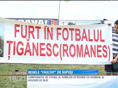 Acuzaţii de furt în campionatul de fotbal ţigănesc