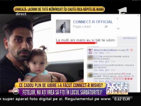 Connect-R, mai romanic ca niciodată cu soția sa! I-a oferit cadou un mesaj emoționant