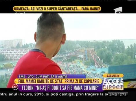 Fiul mamei umilite de stat, prima zi de copilărie, la 15 ani!