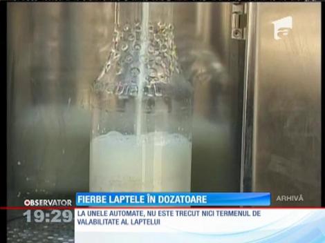 Laptele de la dozator este mai ieftin, dar și mai periculos pentru sănătate