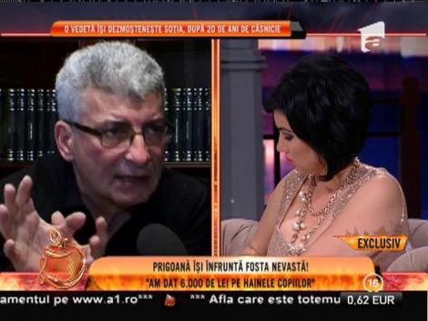 Prigoană: ”14 ani de căsnicie cu Adriana m-au costat 5 milioane de euro”