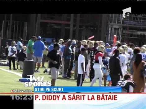 Rapperul P. Diddy este acuzat că l-a atacat pe antrenorul de fotbal al fiului său