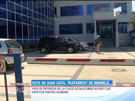 Fete de bani gata implicate într-o bătaie la comandă