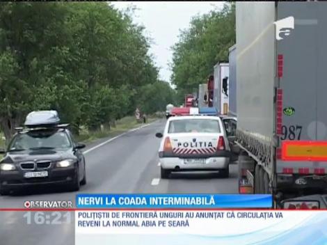Coadă de 10 km la Vama Nădlac