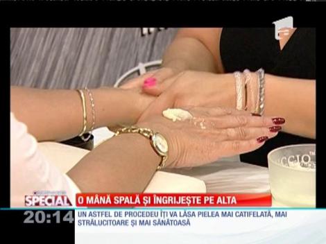 Special! Exfolierea face mâna fină