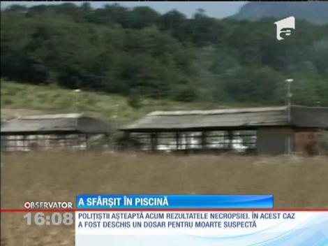 Descoperire înfiorătoare în Gorj: Bărbat găsit înecat într-o piscină de agrement