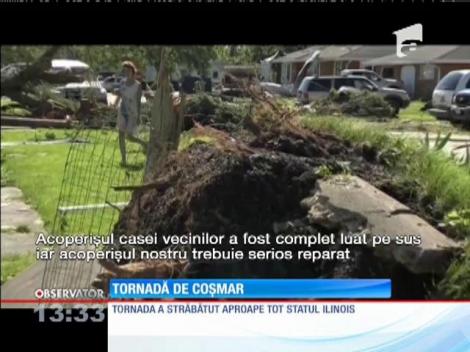 O tornadă a făcut ravagii în Chicago