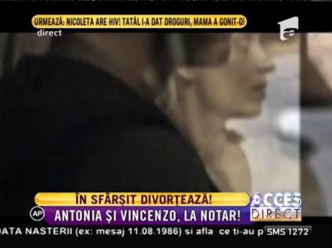 Antonia și Vincenzo, în sfârșit, la notar! Cei doi au ajuns la un acord și au divorțat