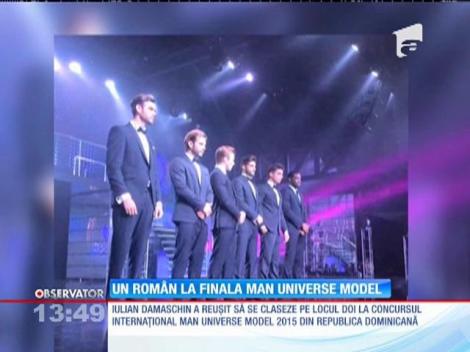 Iulian Damaschin, în finala Man Universe Model 2015