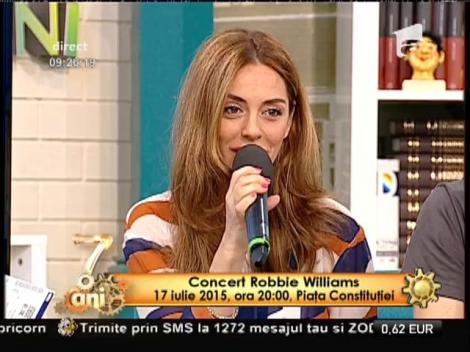 Ultimele informații despre concertul lui Robbie Williams, din Piaţa Constituţiei
