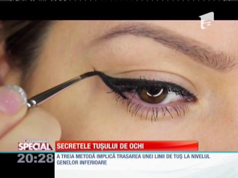 SPECIAL! Şase moduri de a vă aplica tuşul de ochi