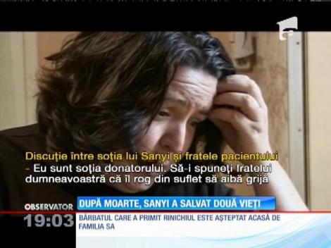 O familie în doliu a salvat două vieţi. Doi bărbaţi au primit rinichiul şi ficatul lui Şoni, tânărul care trecuse el însuşi printr-un transplant