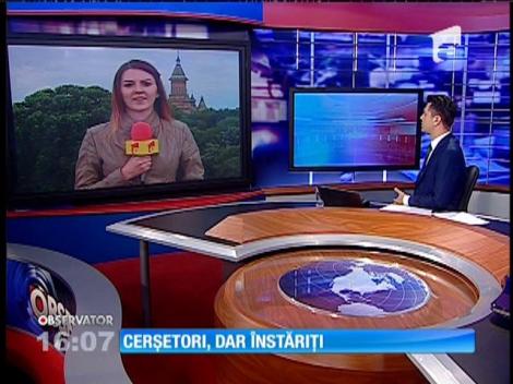 Un cerşetor ridicat de poliţişti de pe străzile Timişoarei avea asupra lui 3.600 de lei