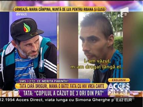 Daniel, despre tatăl Nicoletei: "A venit, şi-a cumpărat marfă, s-a drogat"