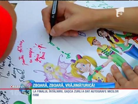 Mirela Retegan, prima carte de poveşti "Zboară, zboară Vrăjimăturică"